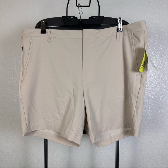 All in Motion | Men's Tan Golf Shorts - Picture 1 of 6